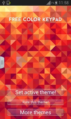Free Color Keypad android App screenshot 3